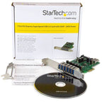 StarTech 7 Port USB 3.0 PCIe Low Profile Adapter Card(PEXUSB3S7) - 5