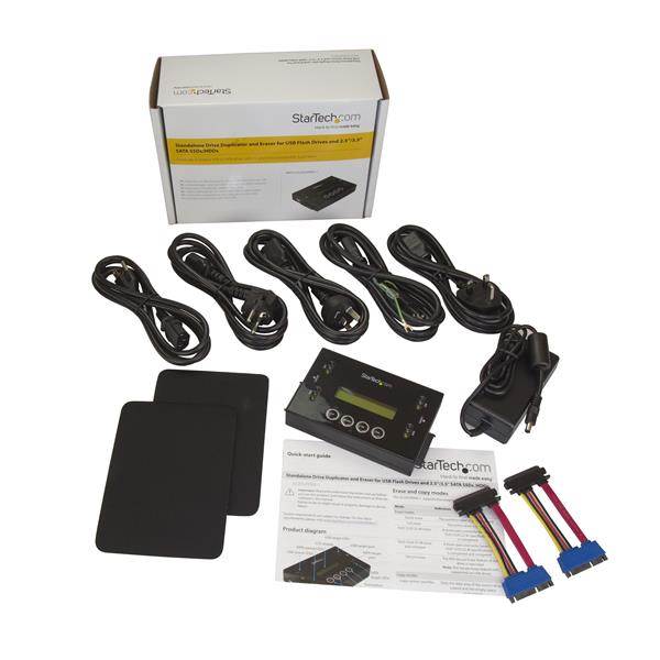 StarTech Standalone Drive Duplicator & Eraser - Flash Drives and SATA(SU2DUPERA11) - 5