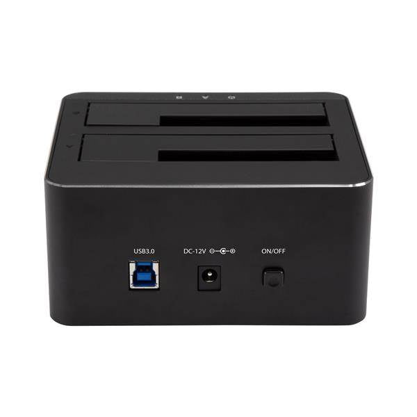 StarTech Dual-Bay USB 3.0 Gen1 SATA HDD Docking Station(SDOCK2U33V) - 2
