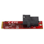 StarTech U.2 to M.2 Adapter for U.2 NVMe SSD - M.2 PCIe x4 Host(M2E4SFF8643) - 2