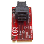 StarTech U.2 to M.2 Adapter for U.2 NVMe SSD - M.2 PCIe x4 Host(M2E4SFF8643) - 6