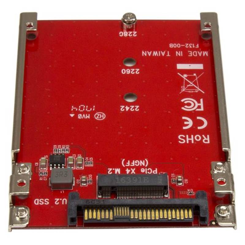 StarTech M.2 to U.2 (SFF-8639) Adapter for M.2 PCIe NVMe SSDs(U2M2E125) - 1