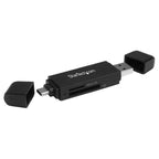 StarTech USB 3.0 Multi Memory Card Reader for SD & microSD - Type C & A(SDMSDRWU3AC) - 2