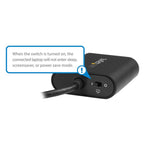 StarTech USB-C to HDMI Adapter with Presentation Mode Switch - 4K 60Hz(CDP2HD4K60SA) - 5