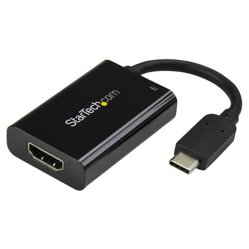 StarTech USB C to HDMI 2.0 Adapter 4K 60Hz - Power Delivery Passthrough(CDP2HDUCP) - 1