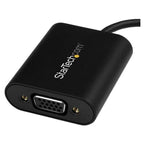 StarTech USB-C to VGA Adapter - with Presentation Mode Switch  - 1920x1200(CDP2VGASA) - 2