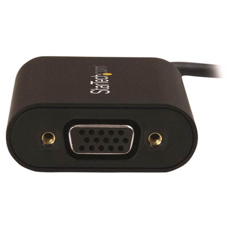 StarTech USB-C to VGA Adapter - with Presentation Mode Switch  - 1920x1200(CDP2VGASA) - 3