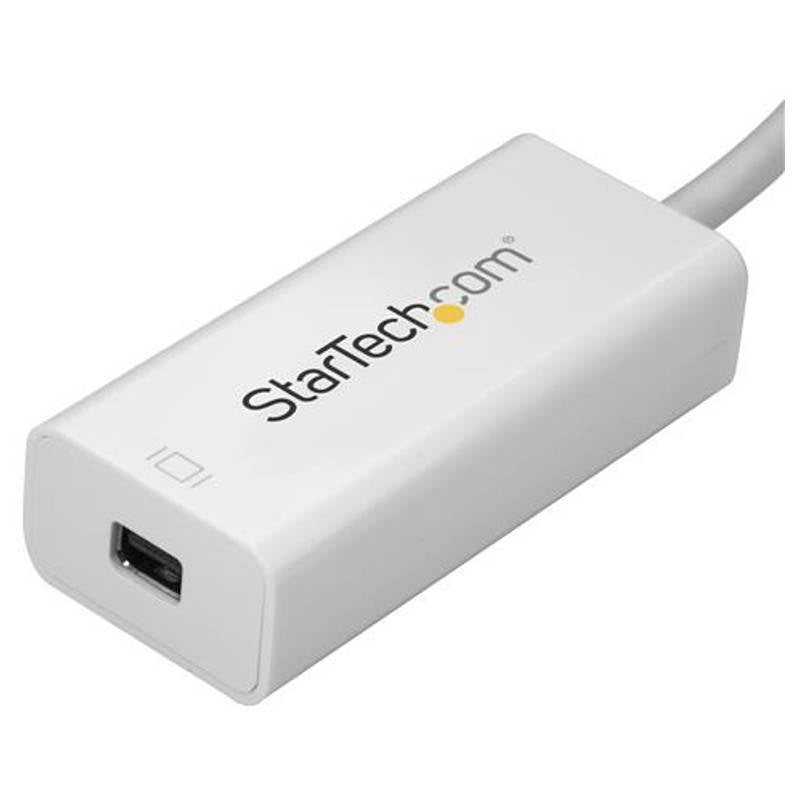 StarTech USB-C to Mini DisplayPort Adapter - 4K 60Hz - White(CDP2MDP) - 2