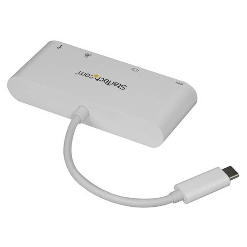 StarTech USB C Multiport Adapter - DVI-D/PD 3.0/GbE/USB-A - Mini Dock(DKT30CDVPD) - 2