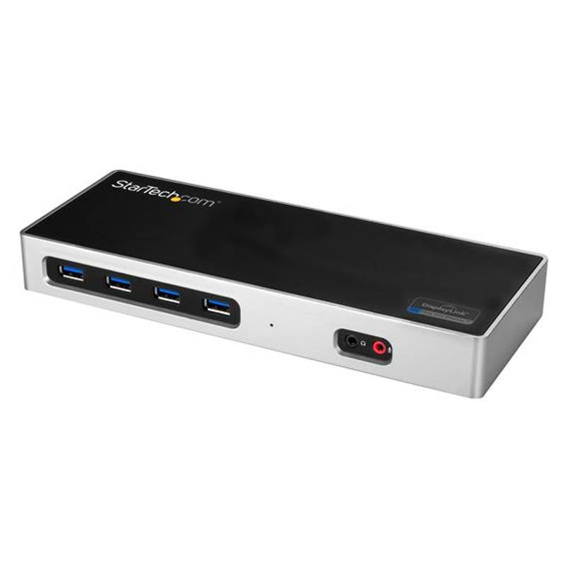 StarTech Dual 4K Dock - Mac and Windows - USB-A & USB-C - DP & HDMI(DK30A2DH) - 1
