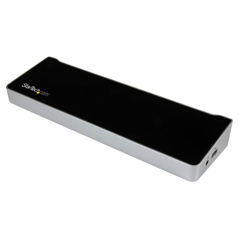 StarTech 4K USB-C Dock - Triple Monitor - Mac & Windows - 60W USB PD(DK30CH2DPPD) - 1