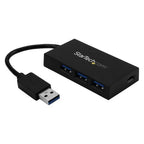 StarTech 4 Port USB 3.0 Hub (USB-A) - 3 USB-A & USB-C - Self/Bus Power(HB30A3A1CSFS) - 1