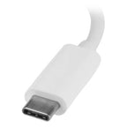 StarTech 3 Port USB C Hub with GbE - USB-C to 3x USB-A - USB 3.0 Hub(HB30C3A1GEA) - 3