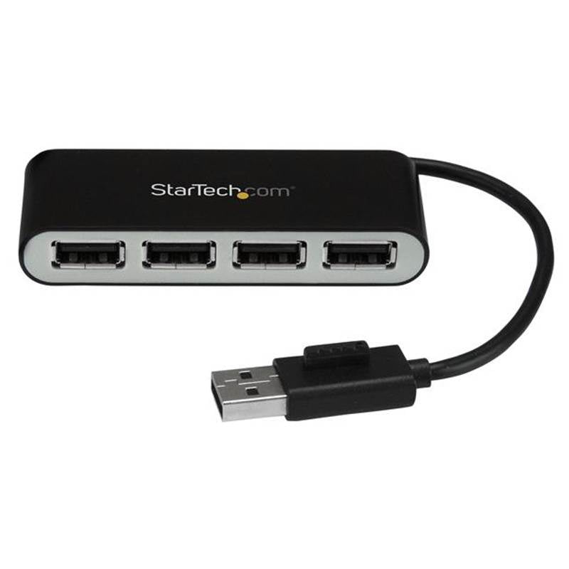 StarTech 4Port USB 2.0 Hub - Portable - 4 Port USB Hub - Mini USB Hub(ST4200MINI2) - 1