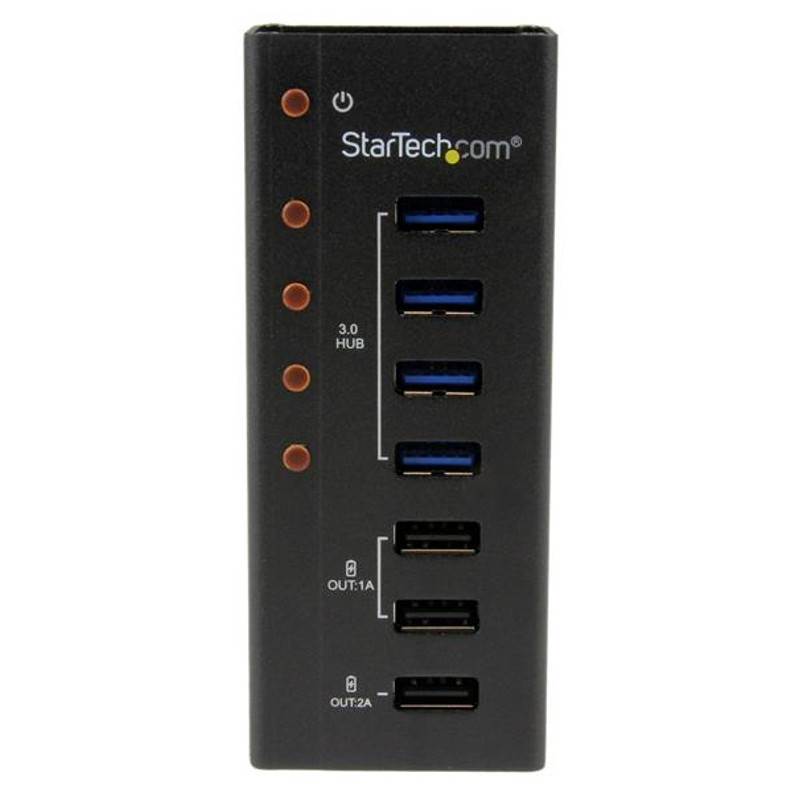 StarTech 4 Port AC Powered USB 3 Hub plus 3 Dedicated Charge Ports(ST4300U3C3) - 1