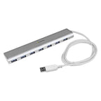 StarTech 7Port USB Hub - Aluminum and Compact USB 3.0 Hub for Mac(ST73007UA) - 1