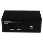 StarTech 4K Dual KVM Switch for DisplayPort Computers and Monitors(SV231DPDDUA2) - 1