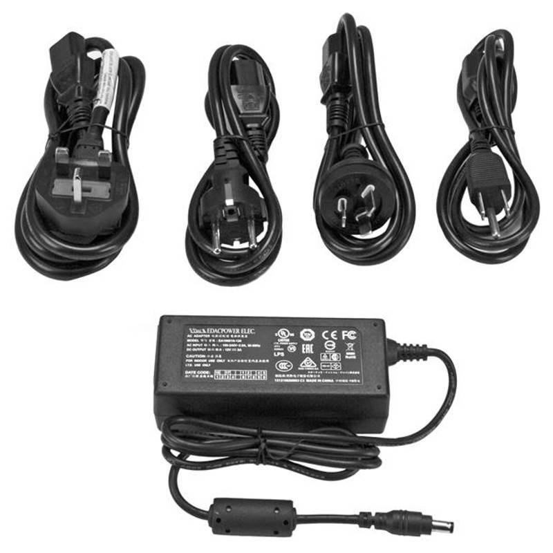 StarTech Replacement or Spare 12V DC Power Adapter - 12 Volts, 5 Amps(SVA12M5NA) - 1
