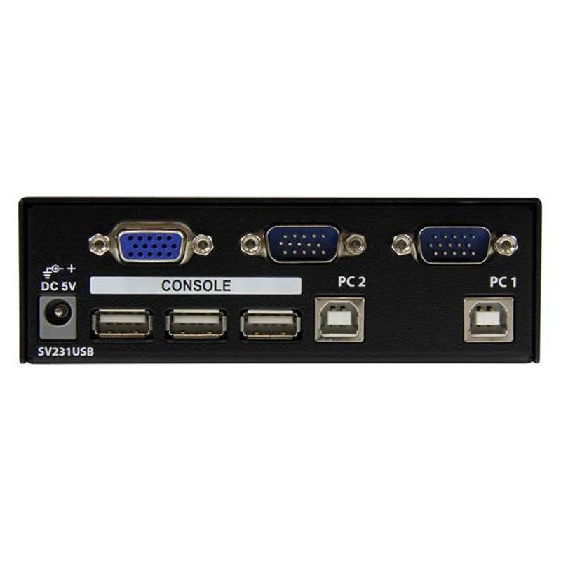 StarTech 2 Port Professional USB KVM Switch Kit with Cables(SV231USB) - 3
