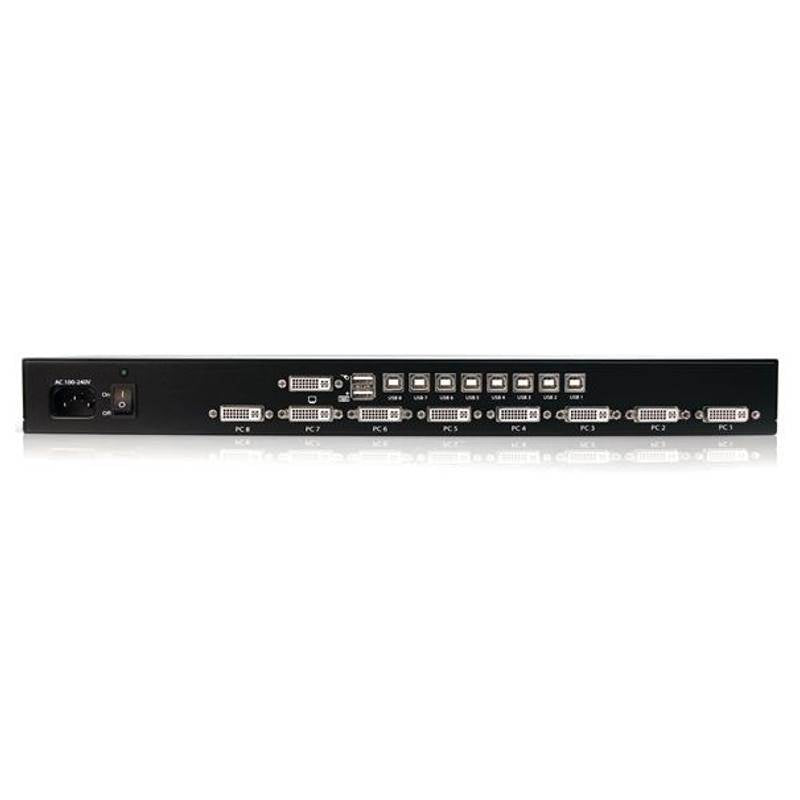 StarTech 8 Port 1U Rackmount DVI USB KVM Switch(SV831DVIU) - 3