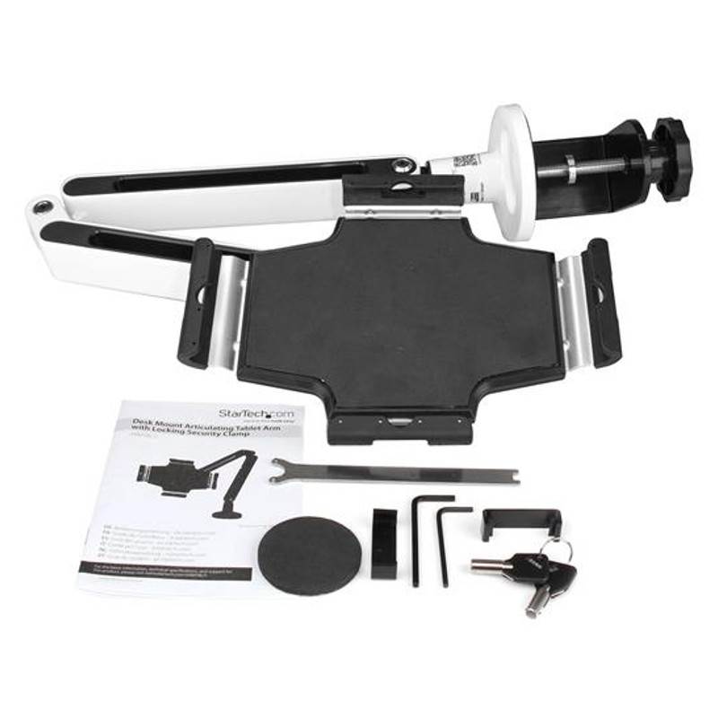 StarTech Tablet Stand - Articulating Arm - For iPad or Android Tablets(ARMTBLTIW) - 6