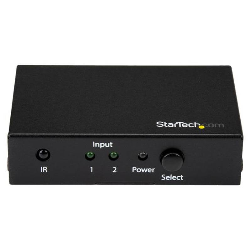 StarTech 2x1 HDMI Video Switch - 4K60 - HDMI Video Switcher - 4K 60Hz(VS221HD20) - 1