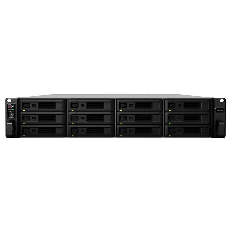 Synology RackStation RS3618xs 12 Bay Diskless Rackmount NAS Xeon D-1521 2.4 CPU(RS3618xs) - 1