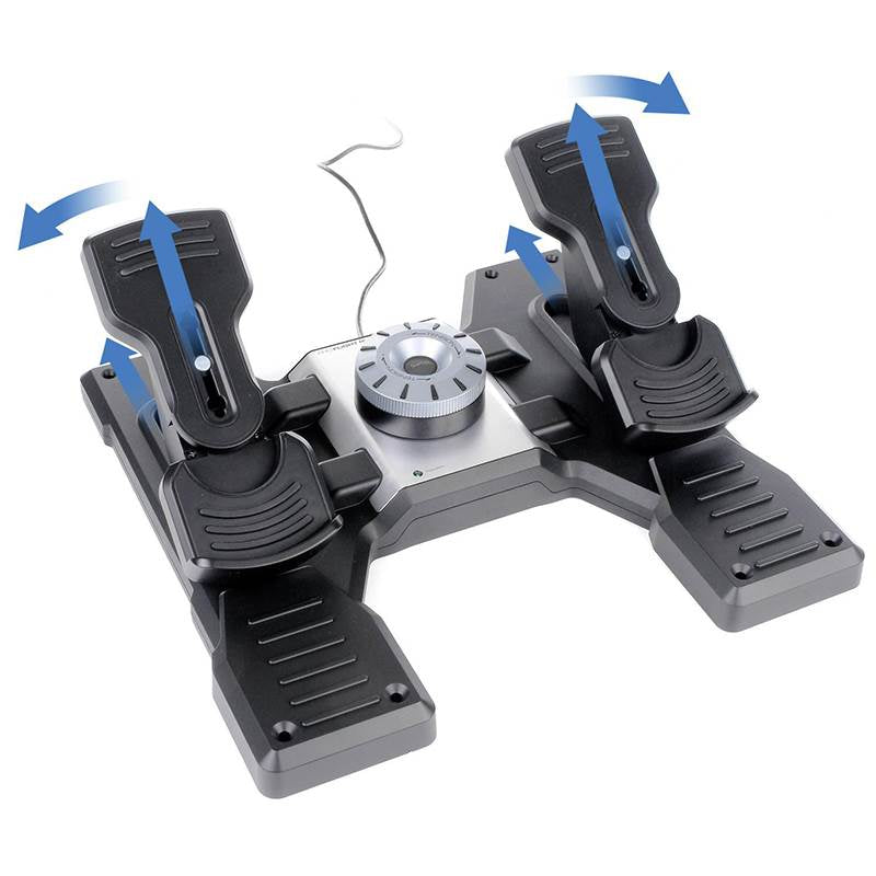 Logitech G Pro Flight Rudder Pedals(945-000024) - 2