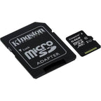 Kingston 64GB Canvas Select microSDXC UHS-I Class 10 Memory Card - 80MB/s(SDCS/64GB) - 2