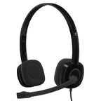 Logitech H151 Stereo Headset(981-000587) - 1