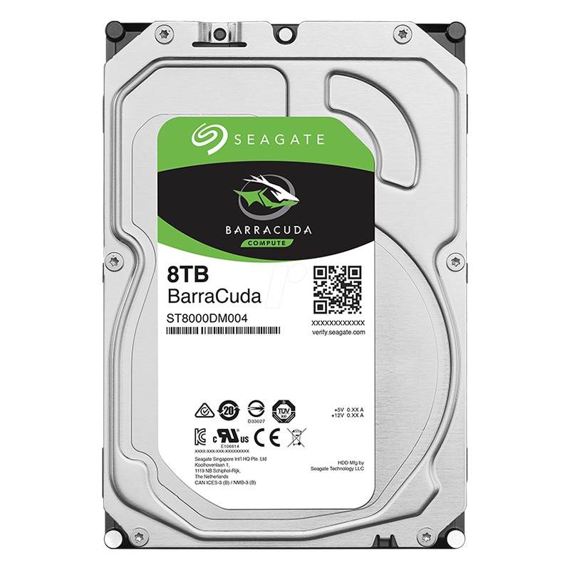 Seagate ST8000DM004 8TB BarraCuda 3.5" SATA3 Desktop Hard Drive(ST8000DM004) - 2