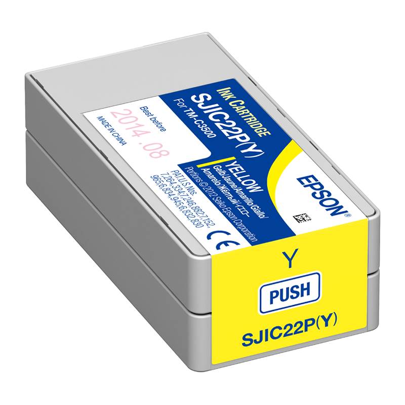 Epson Yellow Ink Cartridge for C3500(C33S020583) - 1