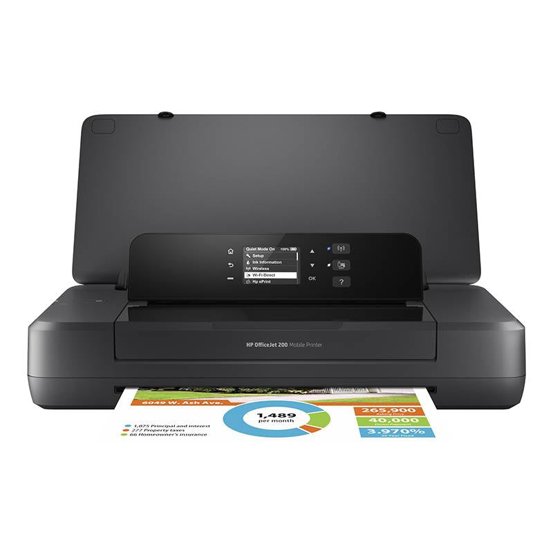 HP OfficeJet 200 Mobile A4 Wireless Colour Inkjet Printer(CZ993A) - 3