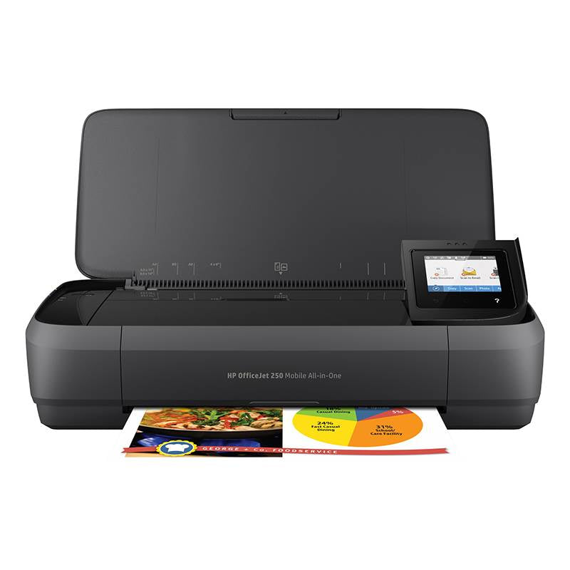 HP OfficeJet 250 Mobile A4 Wireless Colour Multifunction Inkjet Printer(CZ992A) - 2