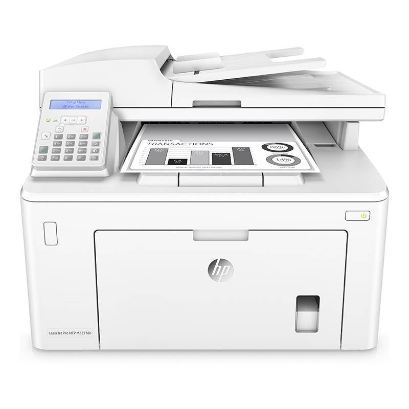 HP LaserJet Pro MFP M227fdn A4 Mono MultiFunction Laser Printer(G3Q79A) - 2