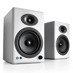 Audioengine A5+ Wireless Powered Bookshelf Speakers - Hi-Gloss White(A5+BT - WHT) - 1
