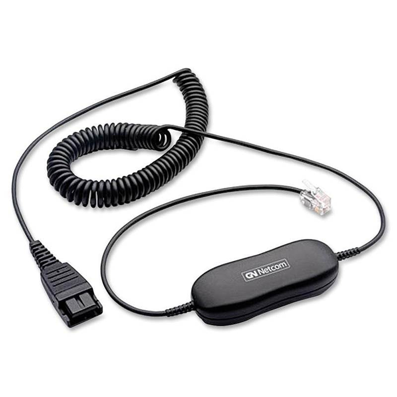 Jabra GN 1216 2m Coiled Avaya cord(88001-04) - 1