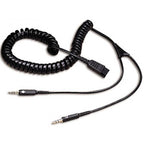 Jabra QD to 2x3.5mm 2m Coiled Cord(8734-599) - 1