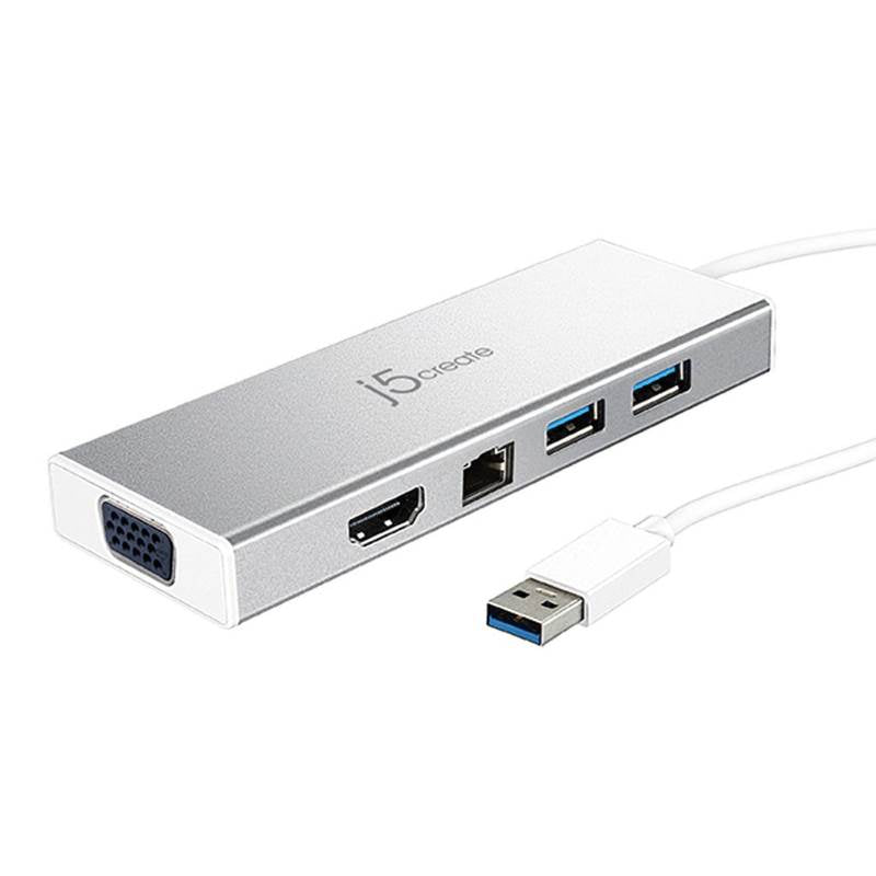 j5create JUD380 USB 3.0 Mini Dock(JUD380) - 1
