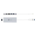 j5create JUD380 USB 3.0 Mini Dock(JUD380) - 2