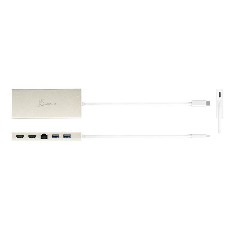 j5create JCD381 USB Type-C Dual HDMI Mini Dock(JCD381) - 2