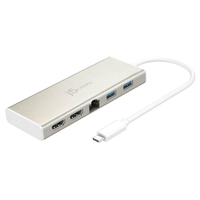 j5create JCD381 USB Type-C Dual HDMI Mini Dock(JCD381) - 1