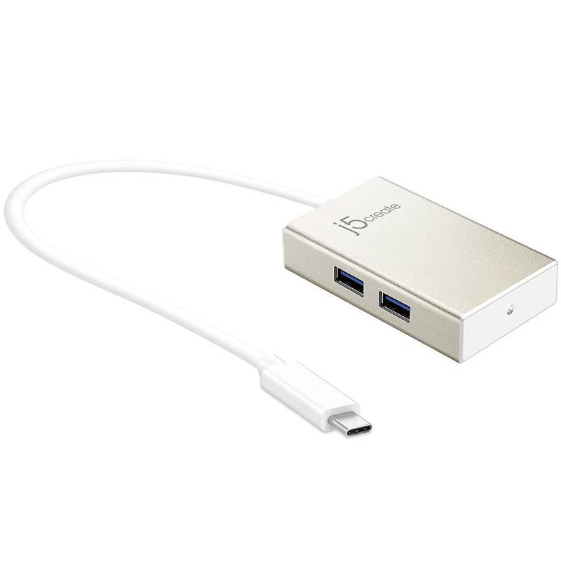 j5create JCH343 USB Type-C to 4 Port USB Type-A Hub(JCH343) - 2