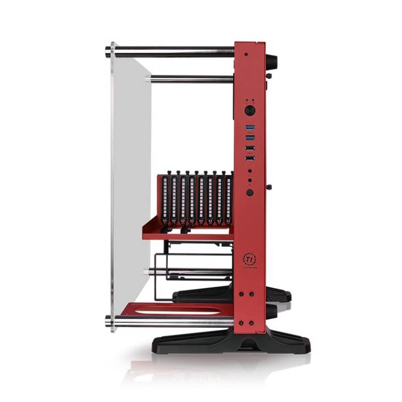Thermaltake Core P3 Tempered Glass Mid-Tower ATX Case - Red(CA-1G4-00M3WN-03) - 5
