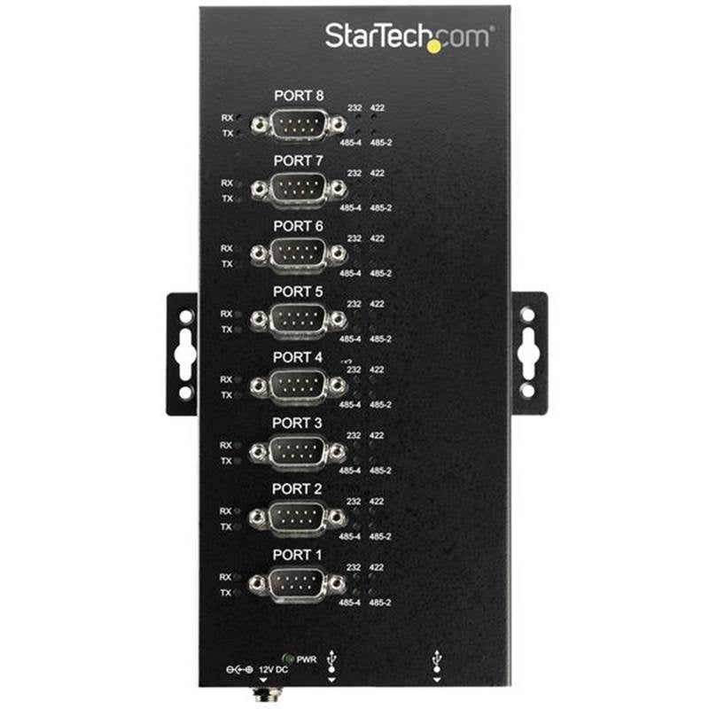StarTech 8 Port Serial Hub Adapter USB to RS232/RS485/RS422 Converter(ICUSB234858I ) - 2