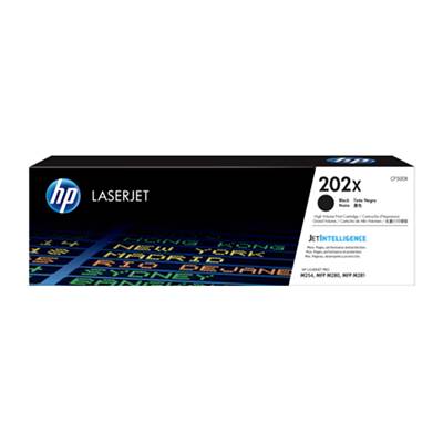 HP 202X LaserJet Toner Cartridge - Black (CF500X)(CF500X) - 1