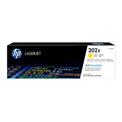 HP 202X LaserJet Toner Cartridge - Yellow (CF502X)(CF502X) - 1