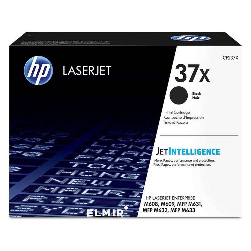 HP 37X LaserJet Toner Cartridge - Black (CF237X)(CF237X) - 1