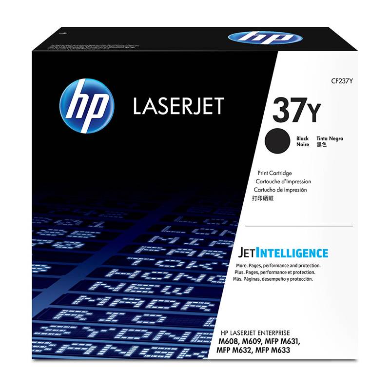 HP 37Y LaserJet Toner Cartridge - Black (CF237Y)(CF237Y) - 1