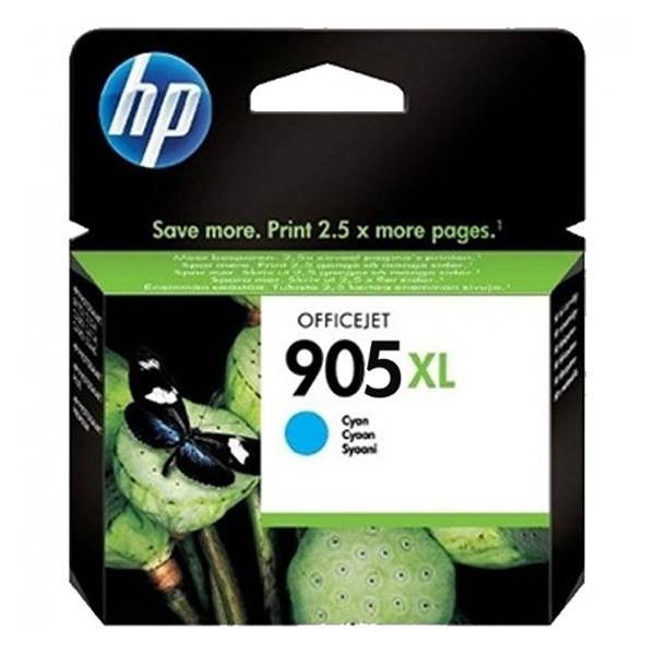 HP 905XL Original Ink Cartridge - Cyan (T6M05AA)(T6M05AA) - 1